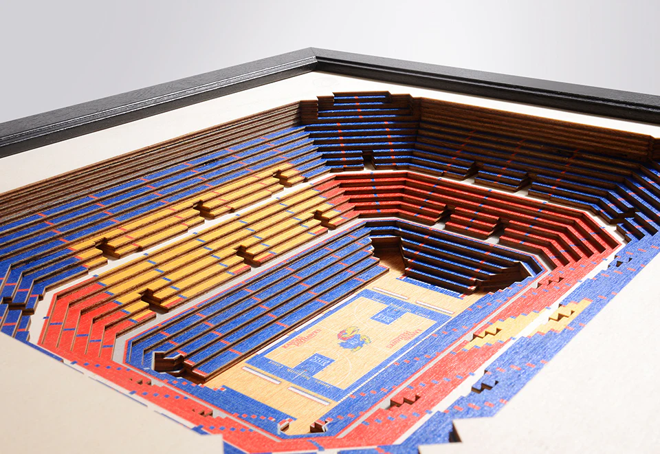 NCAA 3D Stadium Wall Art - Image 6