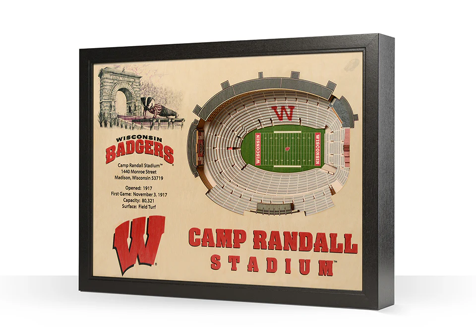 NCAA 3D Stadium Wall Art - Image 62