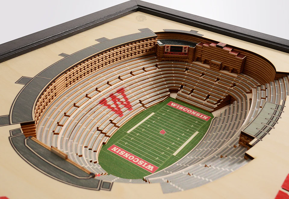NCAA 3D Stadium Wall Art - Image 63