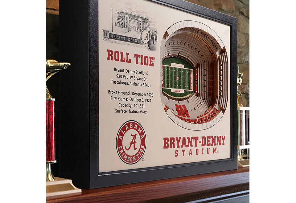NCAA 3D Stadium Wall Art - Image 67