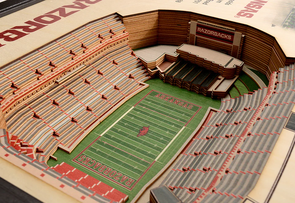 NCAA 3D Stadium Wall Art - Image 68