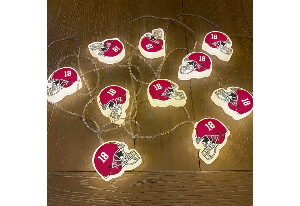 NCAA Helmet String Lights - Image 3