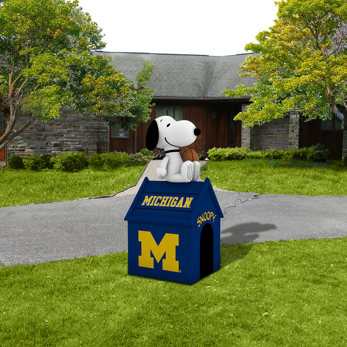 NCAA Inflatable Snoopy™ Doghouse - Image 12