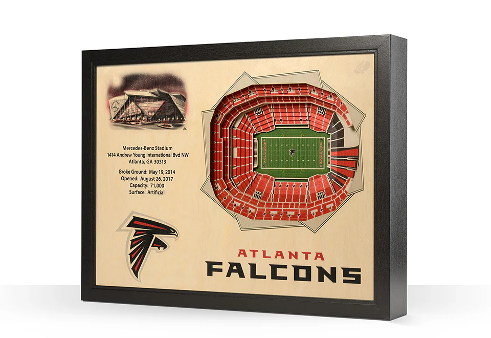 NFL 3D Stadium Wall Art - Image 11