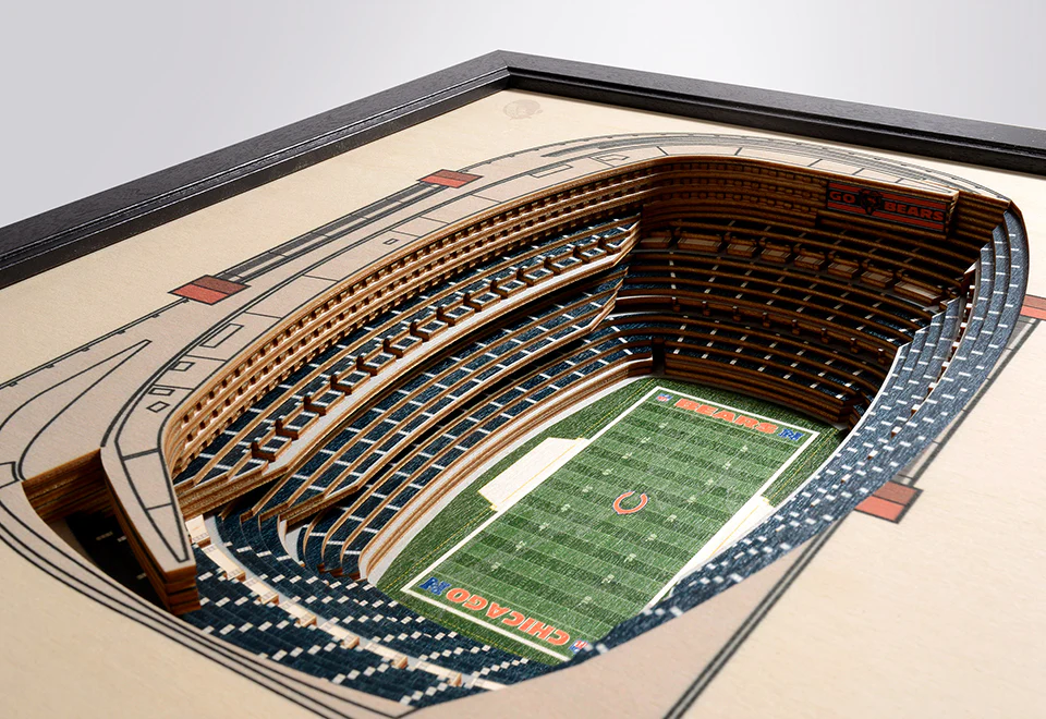NFL 3D Stadium Wall Art - Image 17