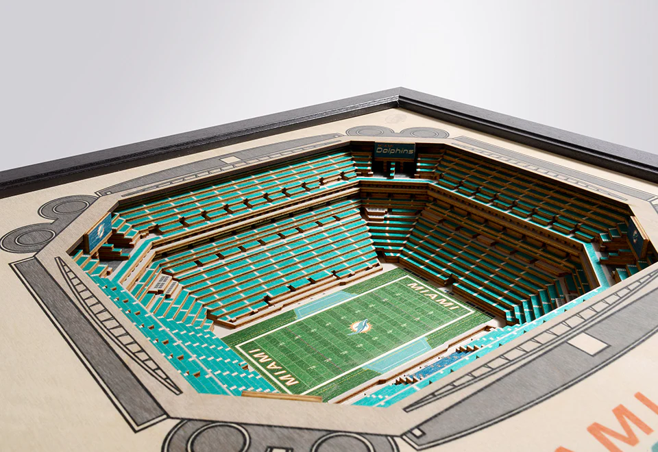 NFL 3D Stadium Wall Art - Image 39