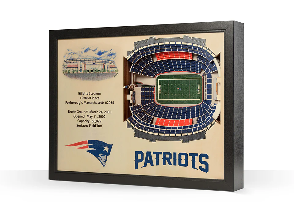 NFL 3D Stadium Wall Art - Image 42