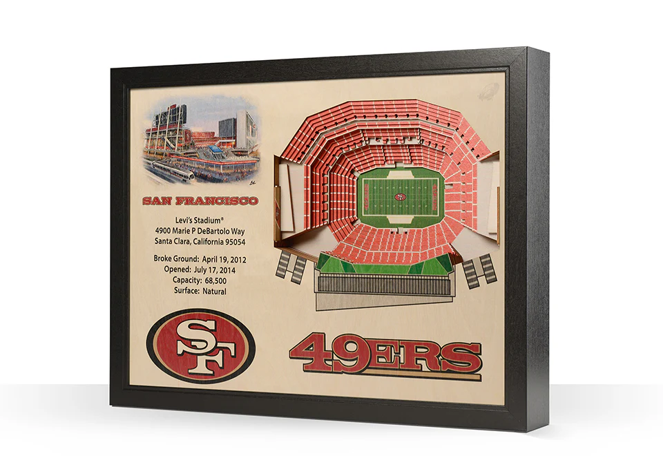 NFL 3D Stadium Wall Art - Image 52