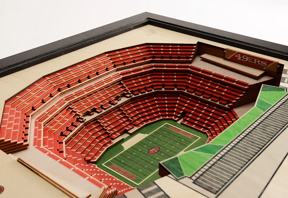 NFL 3D Stadium Wall Art - Image 53