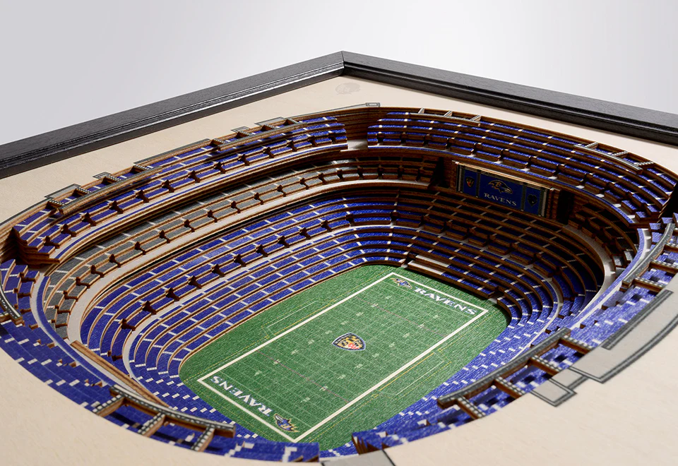 NFL 3D Stadium Wall Art - Image 6