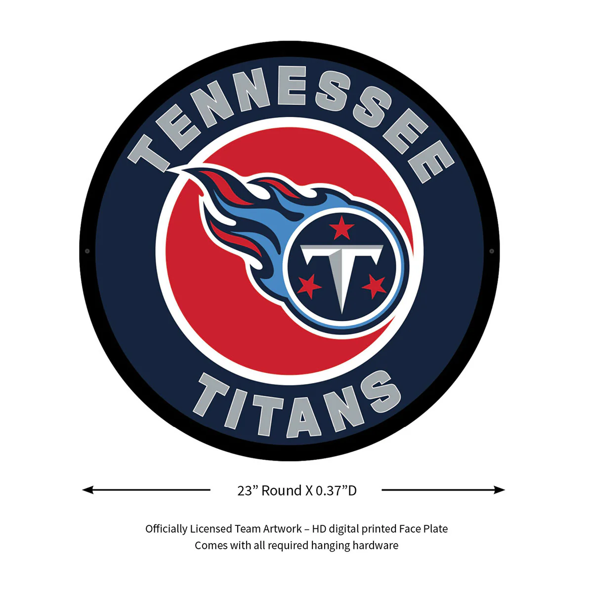 NFL Backlit Full Edge Round Wall Sign - Image 103