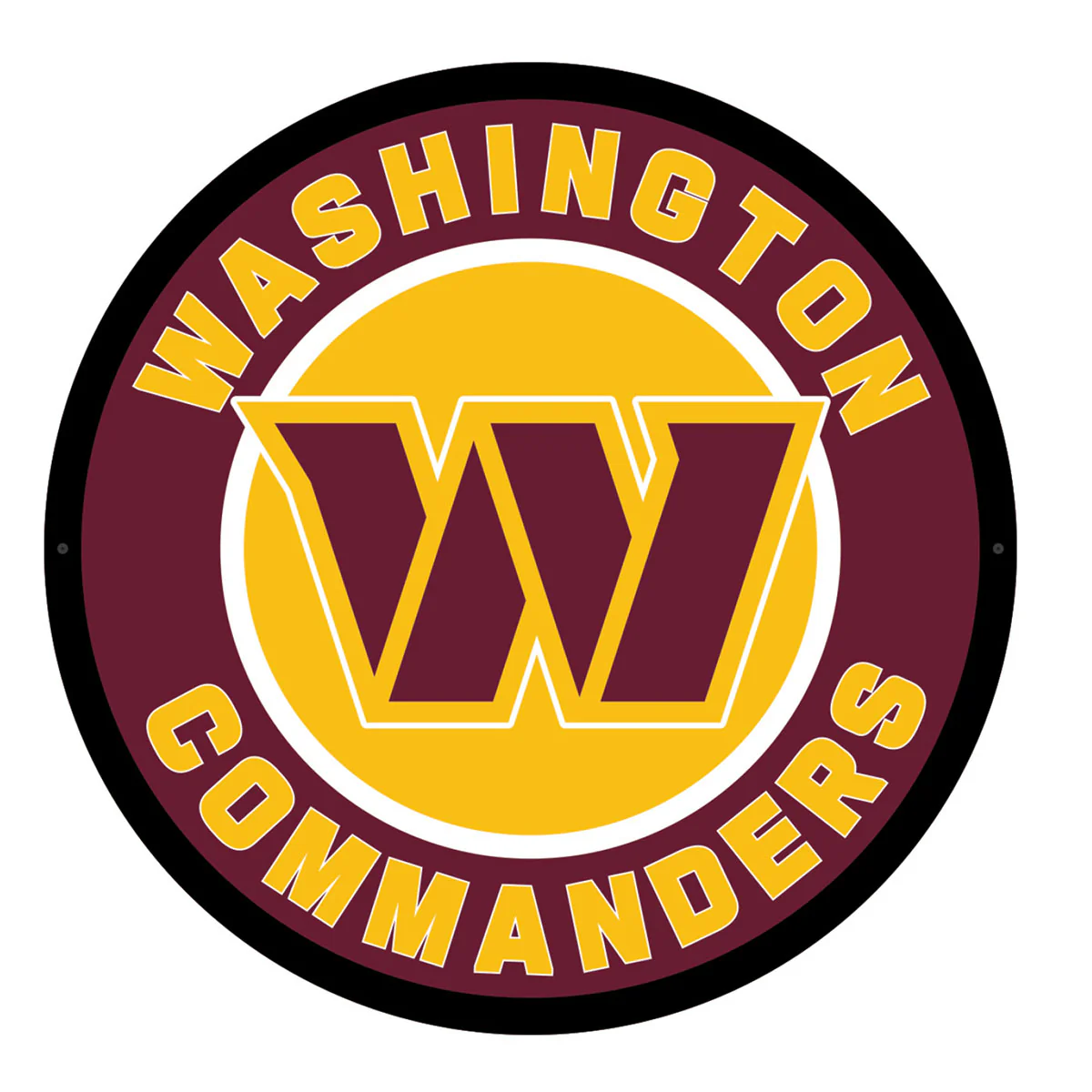 NFL Backlit Full Edge Round Wall Sign - Image 107