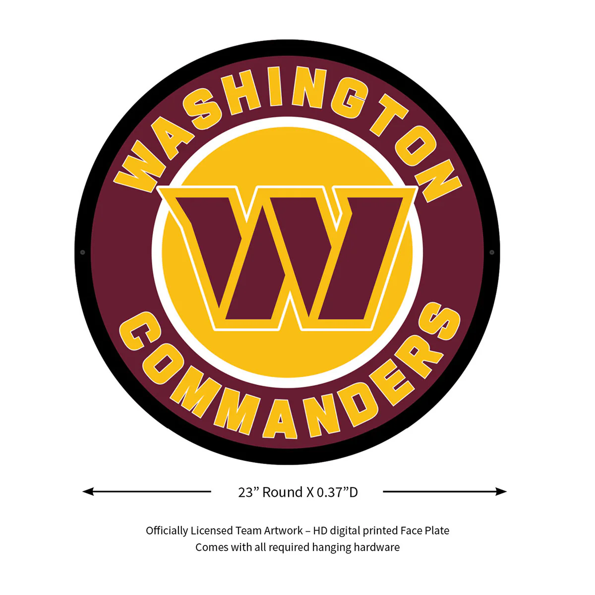 NFL Backlit Full Edge Round Wall Sign - Image 108