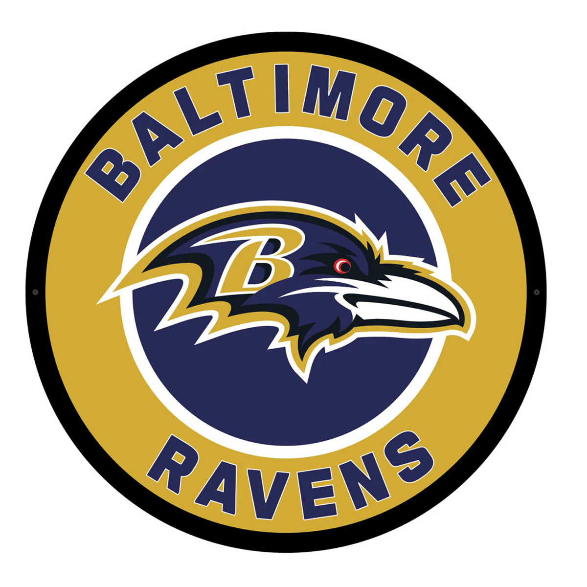 NFL Backlit Full Edge Round Wall Sign - Image 11