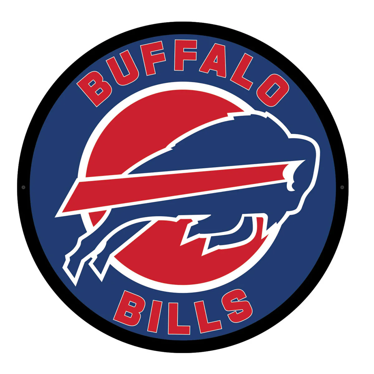 NFL Backlit Full Edge Round Wall Sign - Image 15