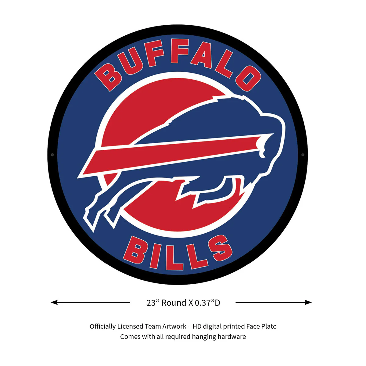 NFL Backlit Full Edge Round Wall Sign - Image 16