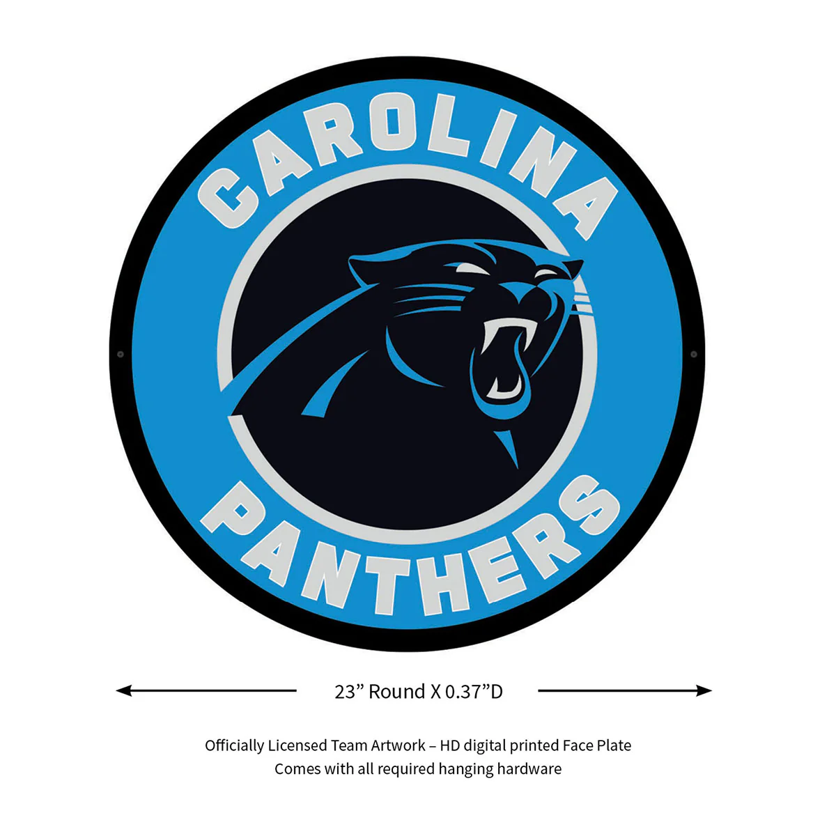 NFL Backlit Full Edge Round Wall Sign - Image 19