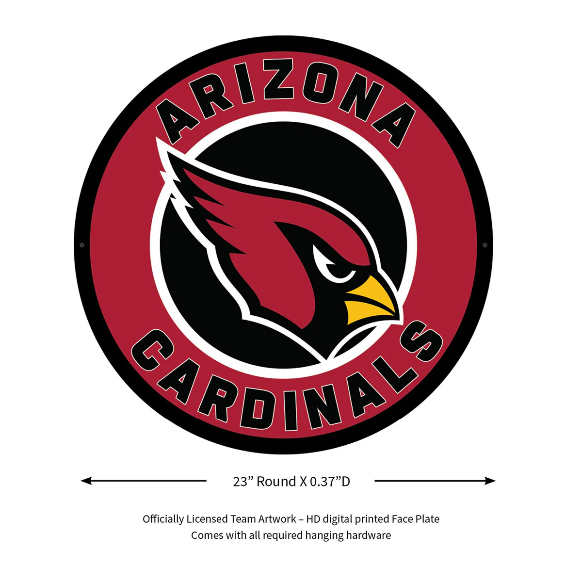 NFL Backlit Full Edge Round Wall Sign - Image 3