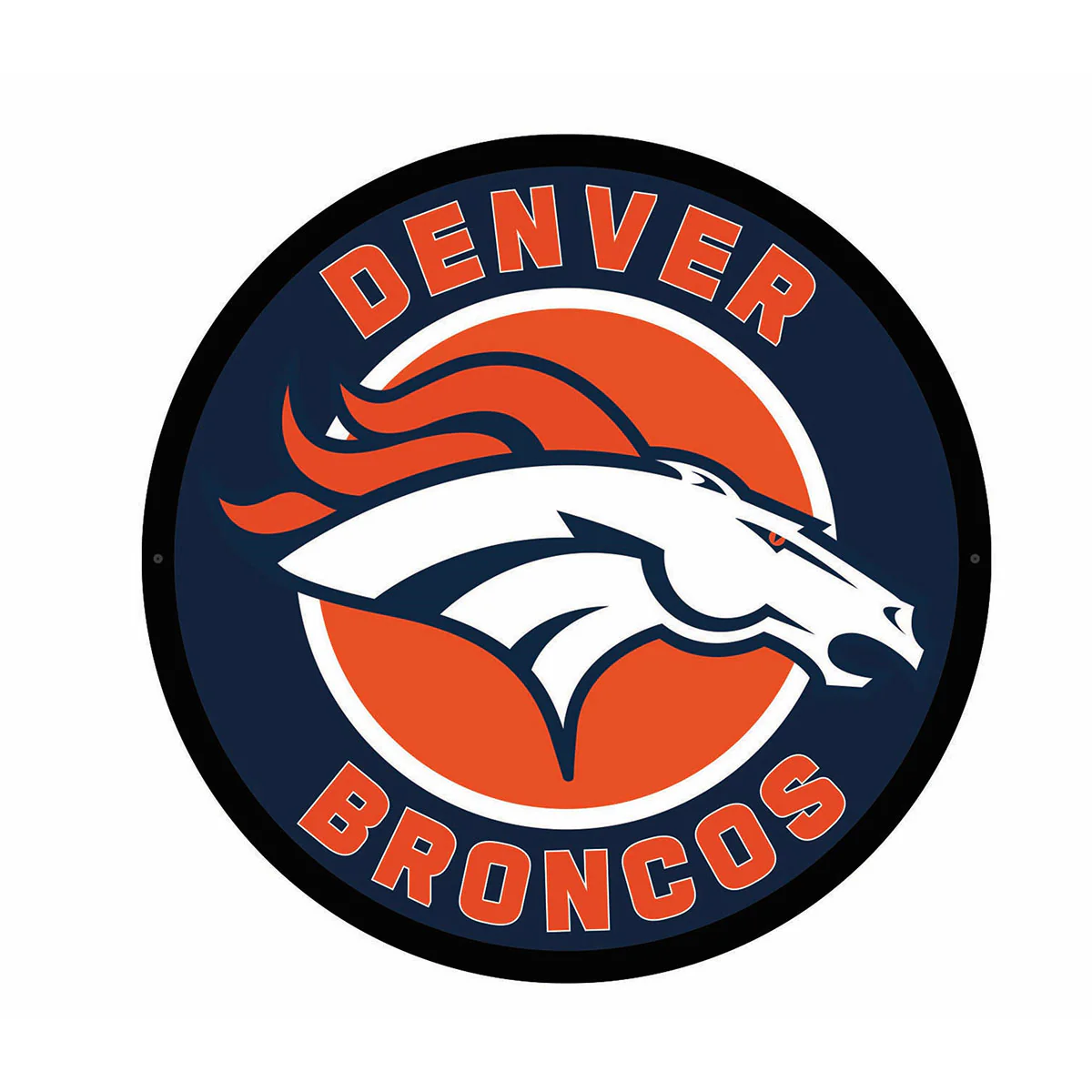 NFL Backlit Full Edge Round Wall Sign - Image 35