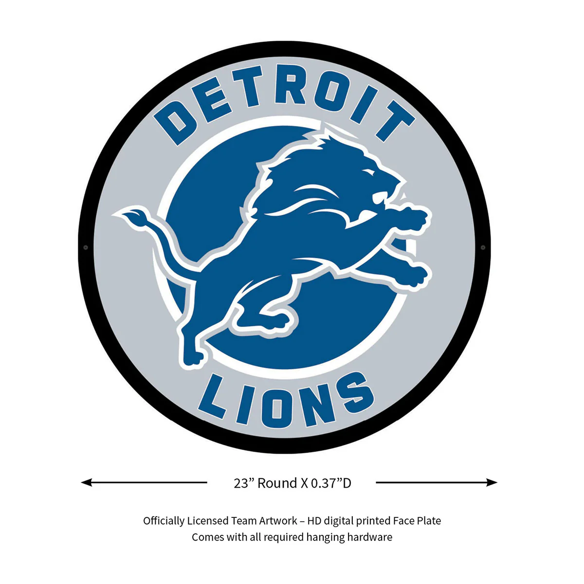 NFL Backlit Full Edge Round Wall Sign - Image 38