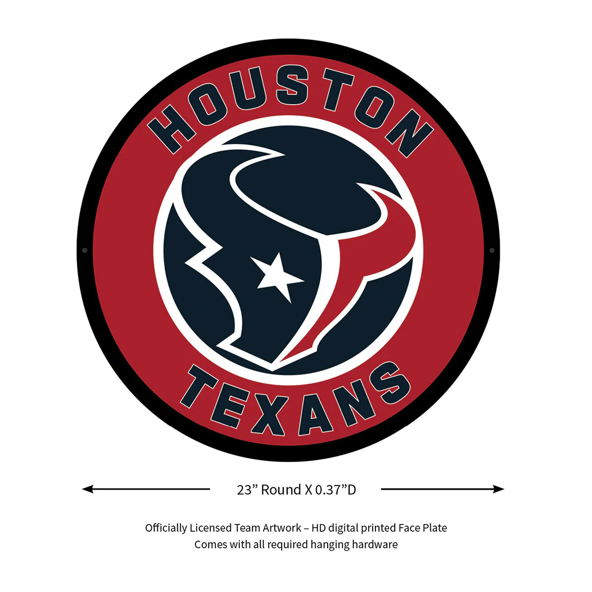 NFL Backlit Full Edge Round Wall Sign - Image 44