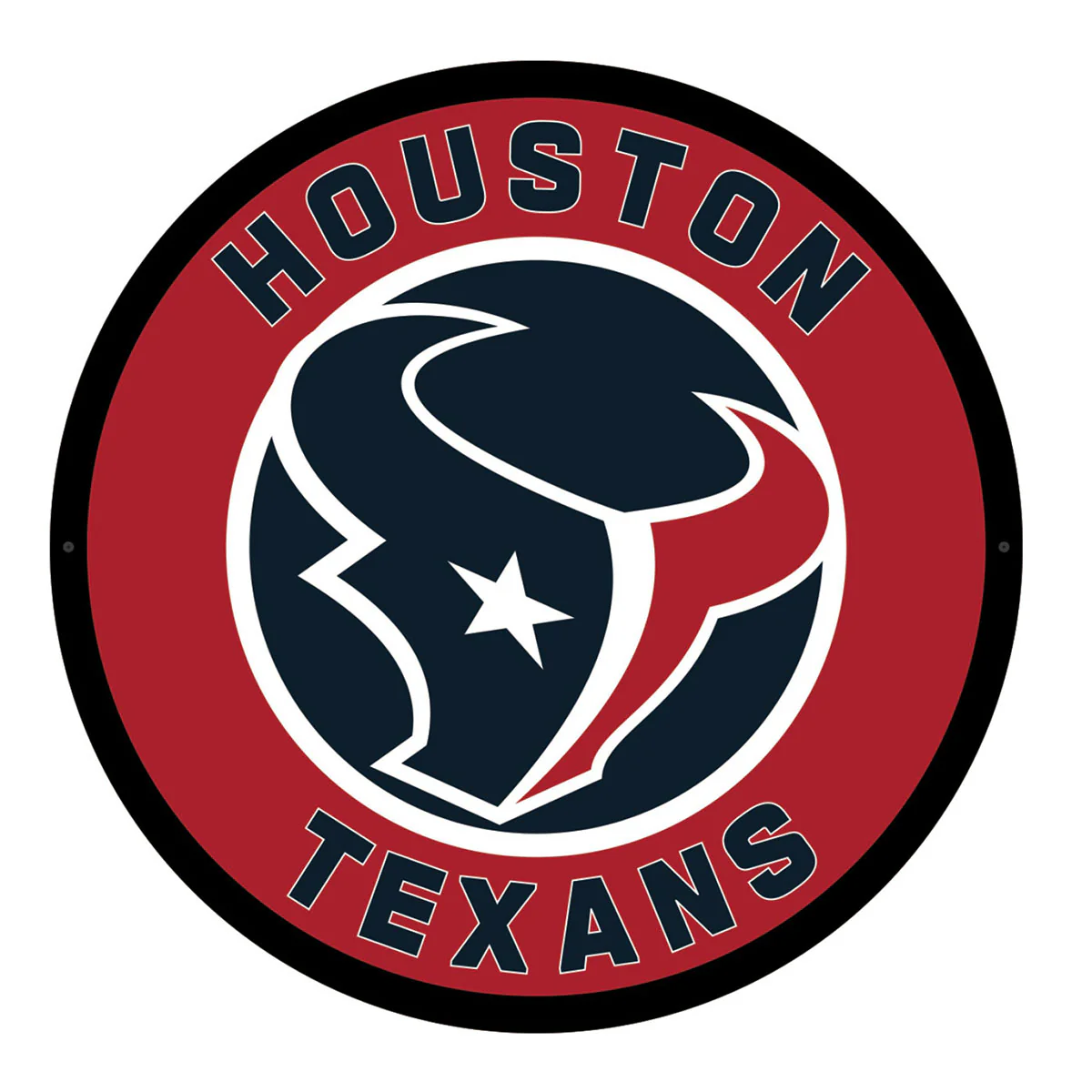 NFL Backlit Full Edge Round Wall Sign - Image 45
