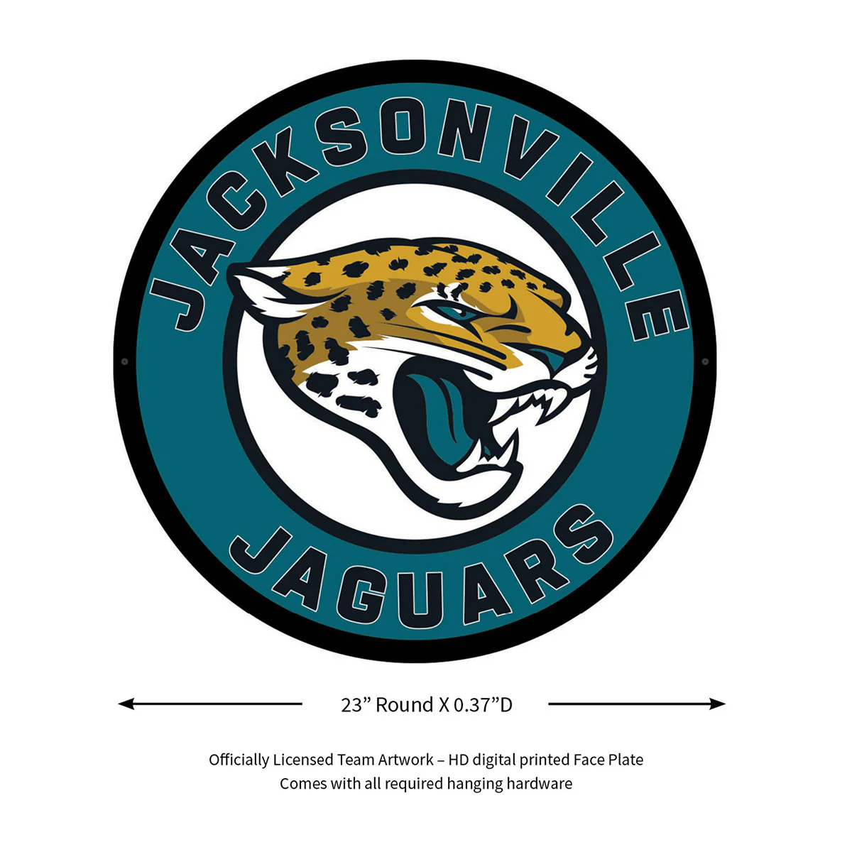 NFL Backlit Full Edge Round Wall Sign - Image 52