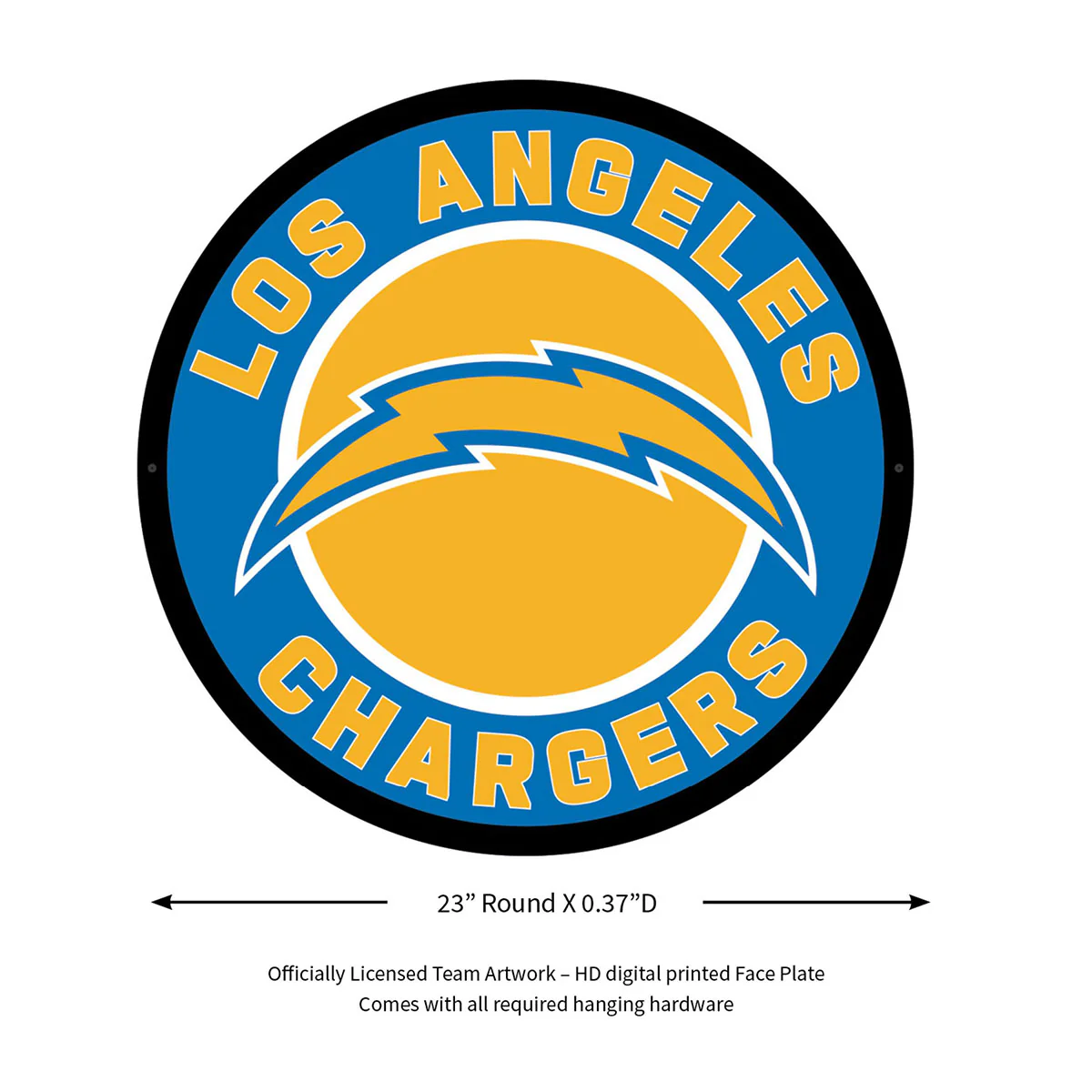 NFL Backlit Full Edge Round Wall Sign - Image 63