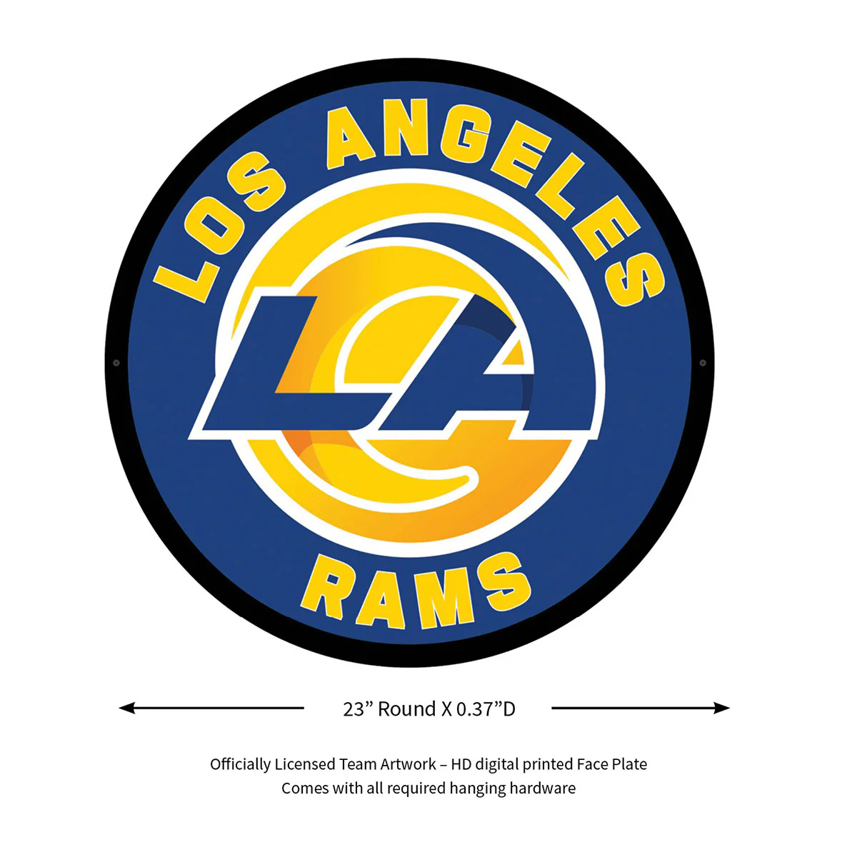 NFL Backlit Full Edge Round Wall Sign - Image 67
