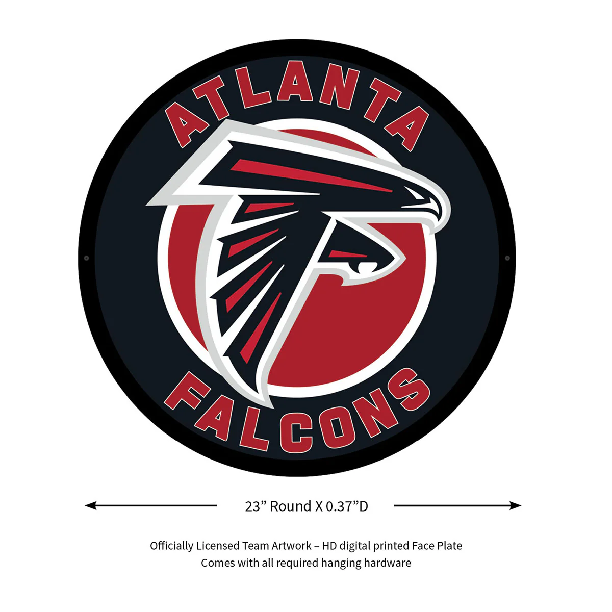 NFL Backlit Full Edge Round Wall Sign - Image 7
