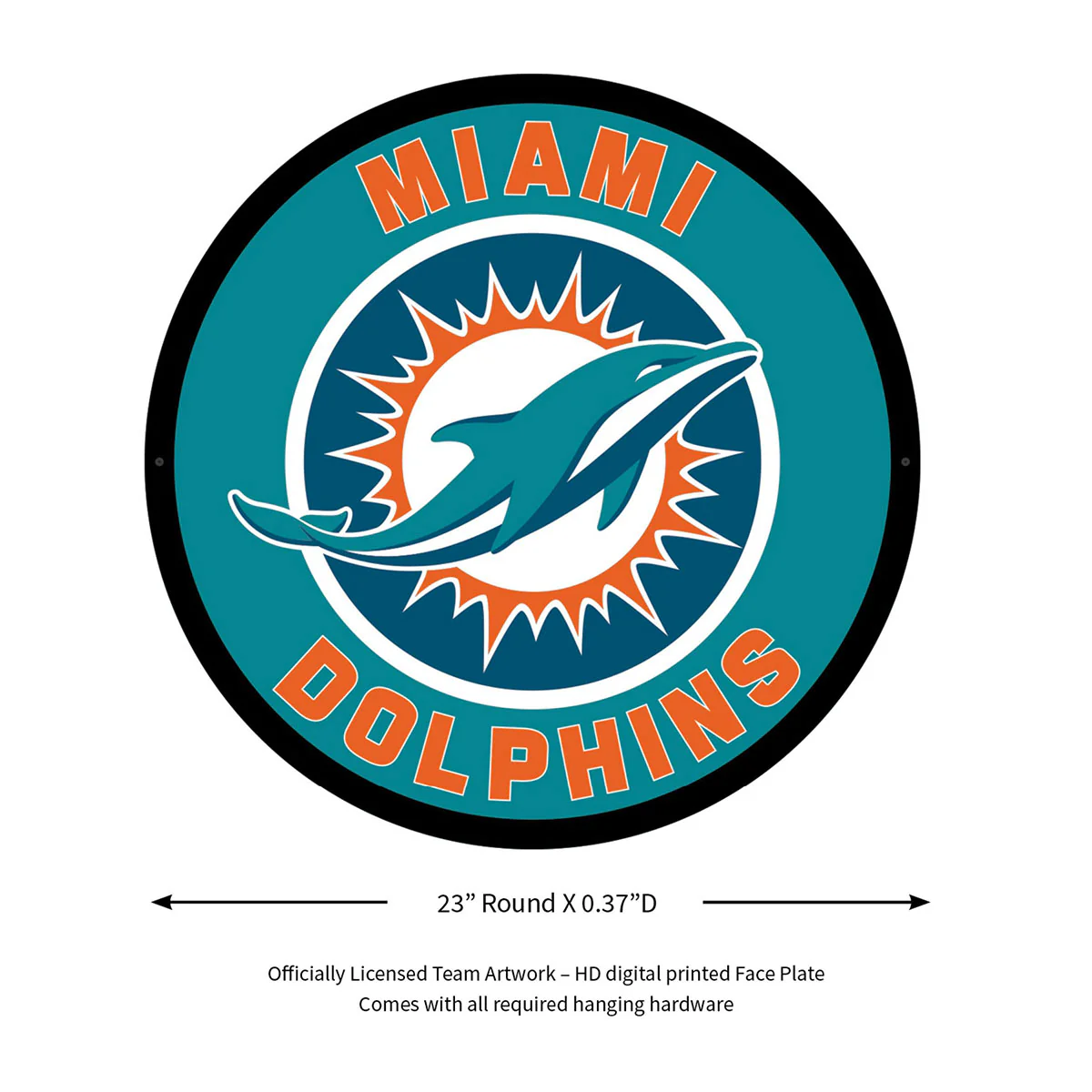 NFL Backlit Full Edge Round Wall Sign - Image 70