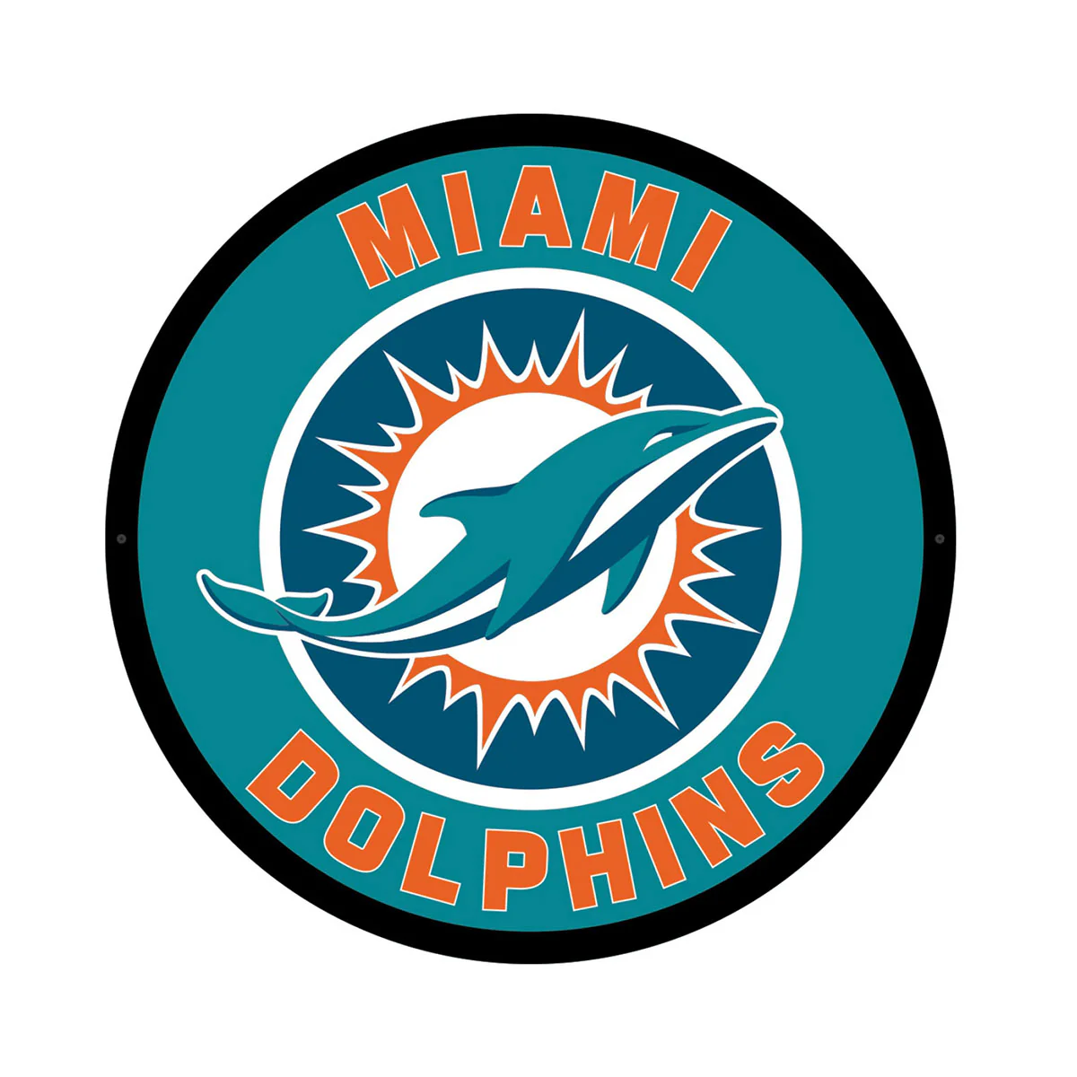 NFL Backlit Full Edge Round Wall Sign - Image 71