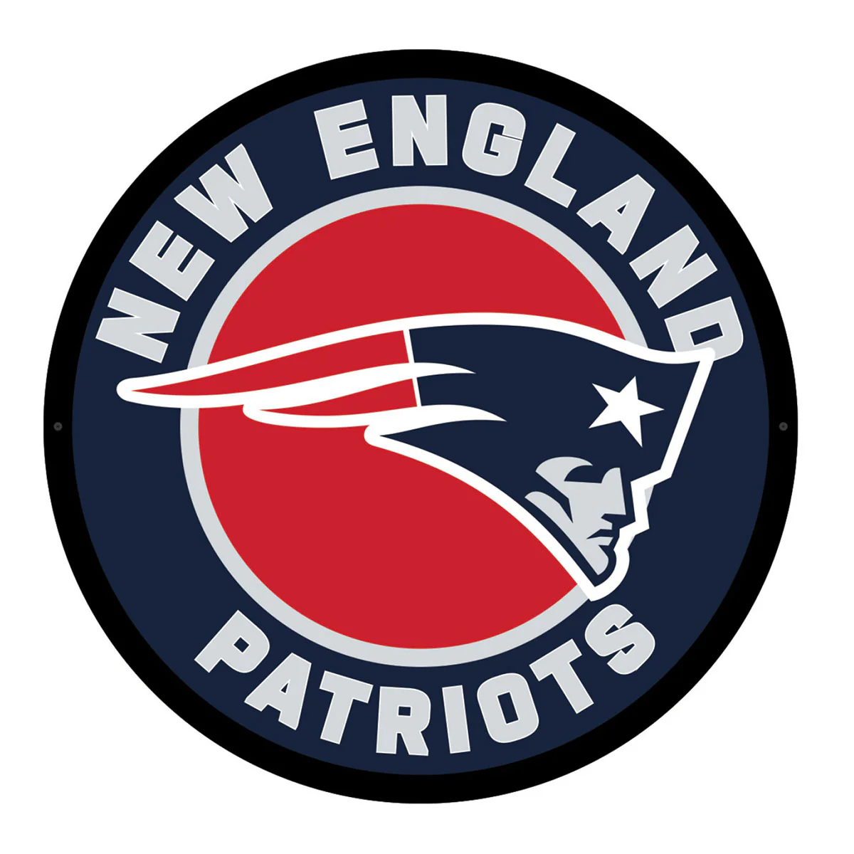 NFL Backlit Full Edge Round Wall Sign - Image 79