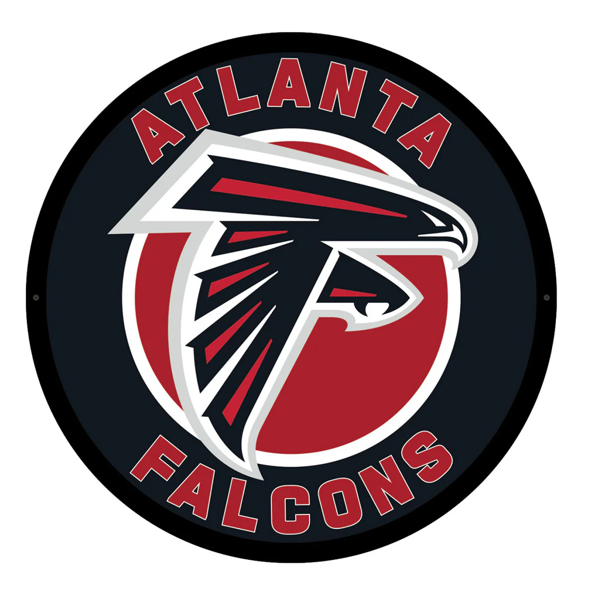 NFL Backlit Full Edge Round Wall Sign - Image 8
