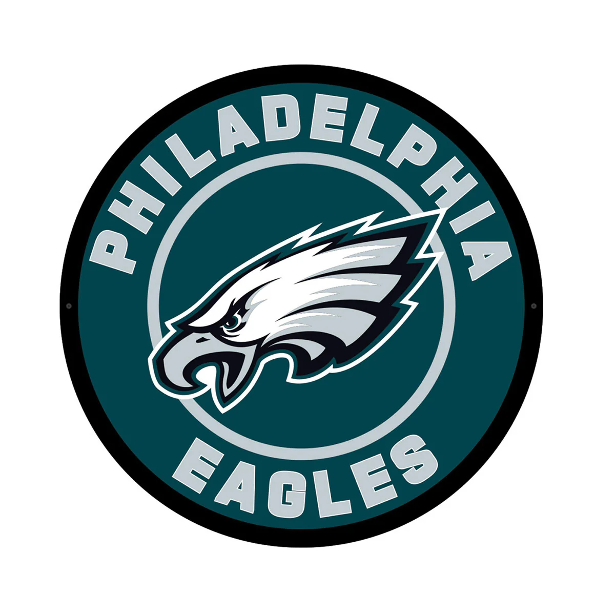 NFL Backlit Full Edge Round Wall Sign - Image 87
