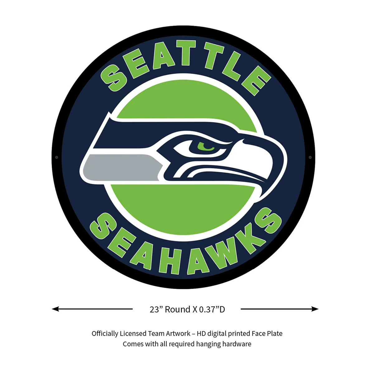 NFL Backlit Full Edge Round Wall Sign - Image 95
