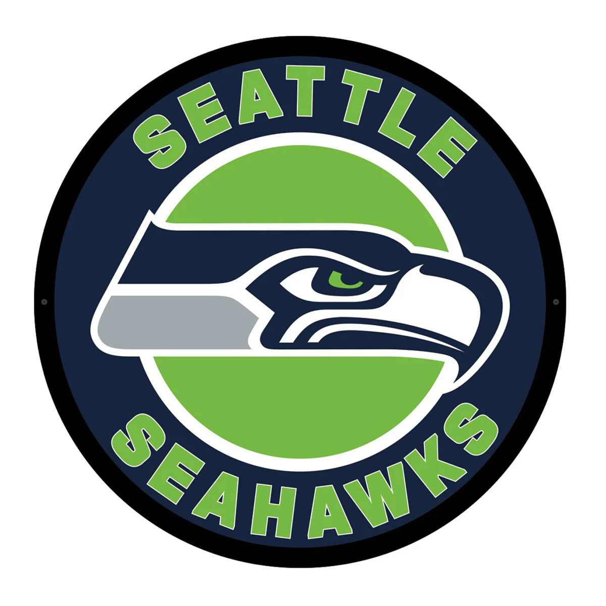 NFL Backlit Full Edge Round Wall Sign - Image 96