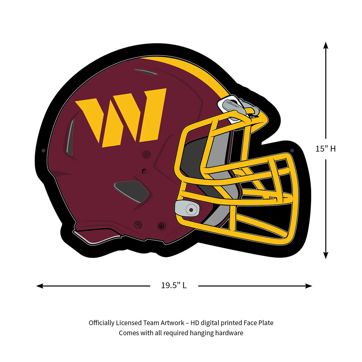 NFL Backlit Helmet Wall Sign - Image 102