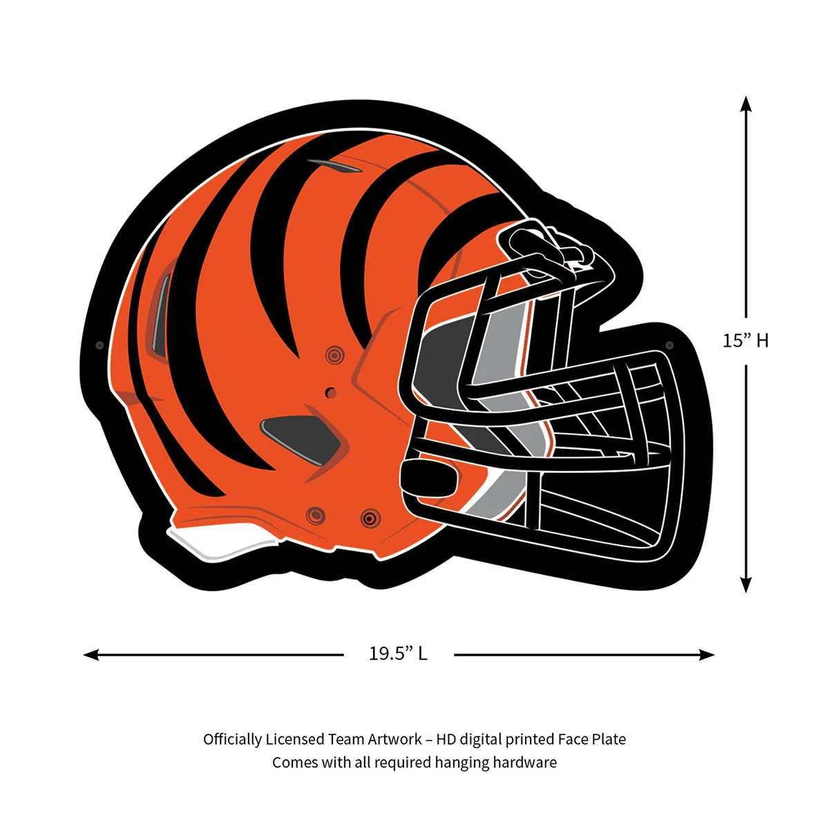 NFL Backlit Helmet Wall Sign - Image 104