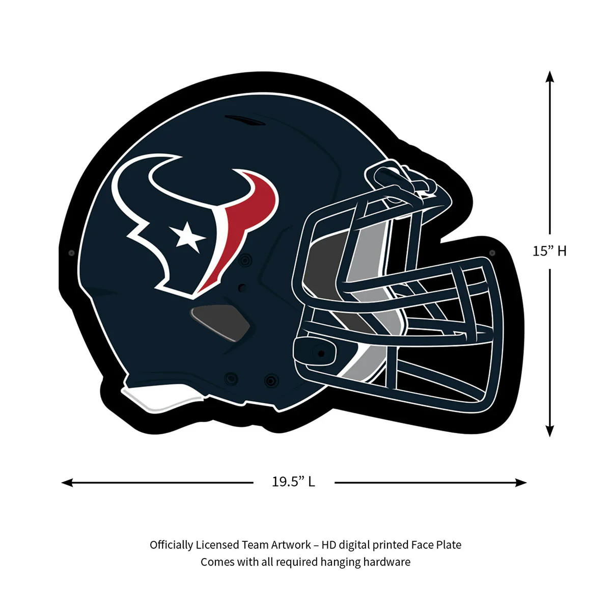 NFL Backlit Helmet Wall Sign - Image 105
