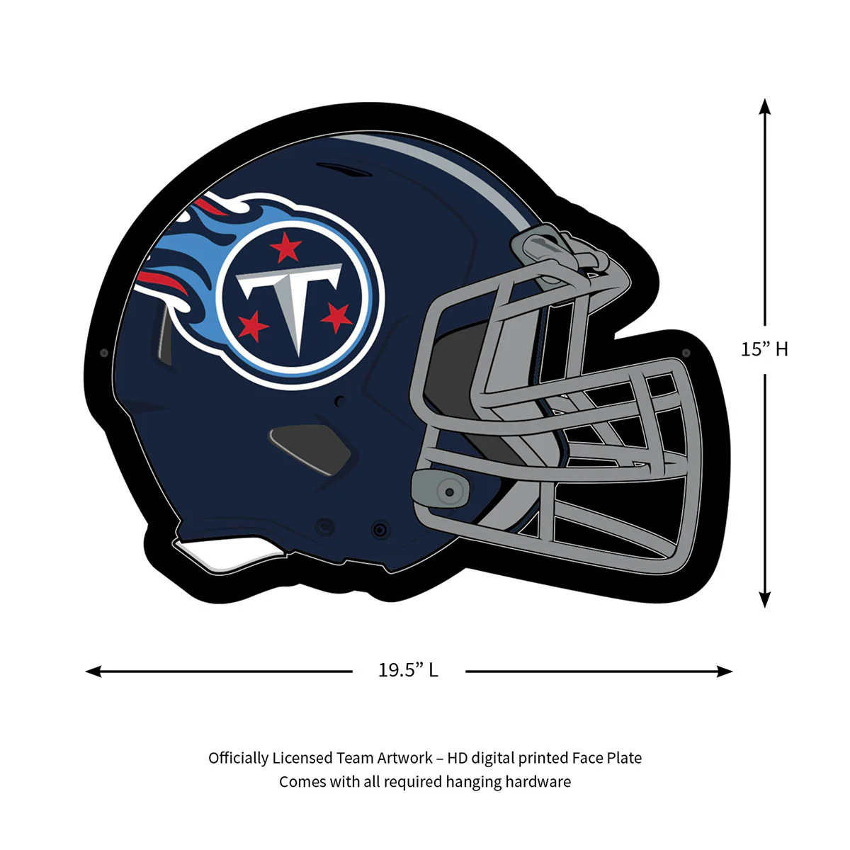 NFL Backlit Helmet Wall Sign - Image 106