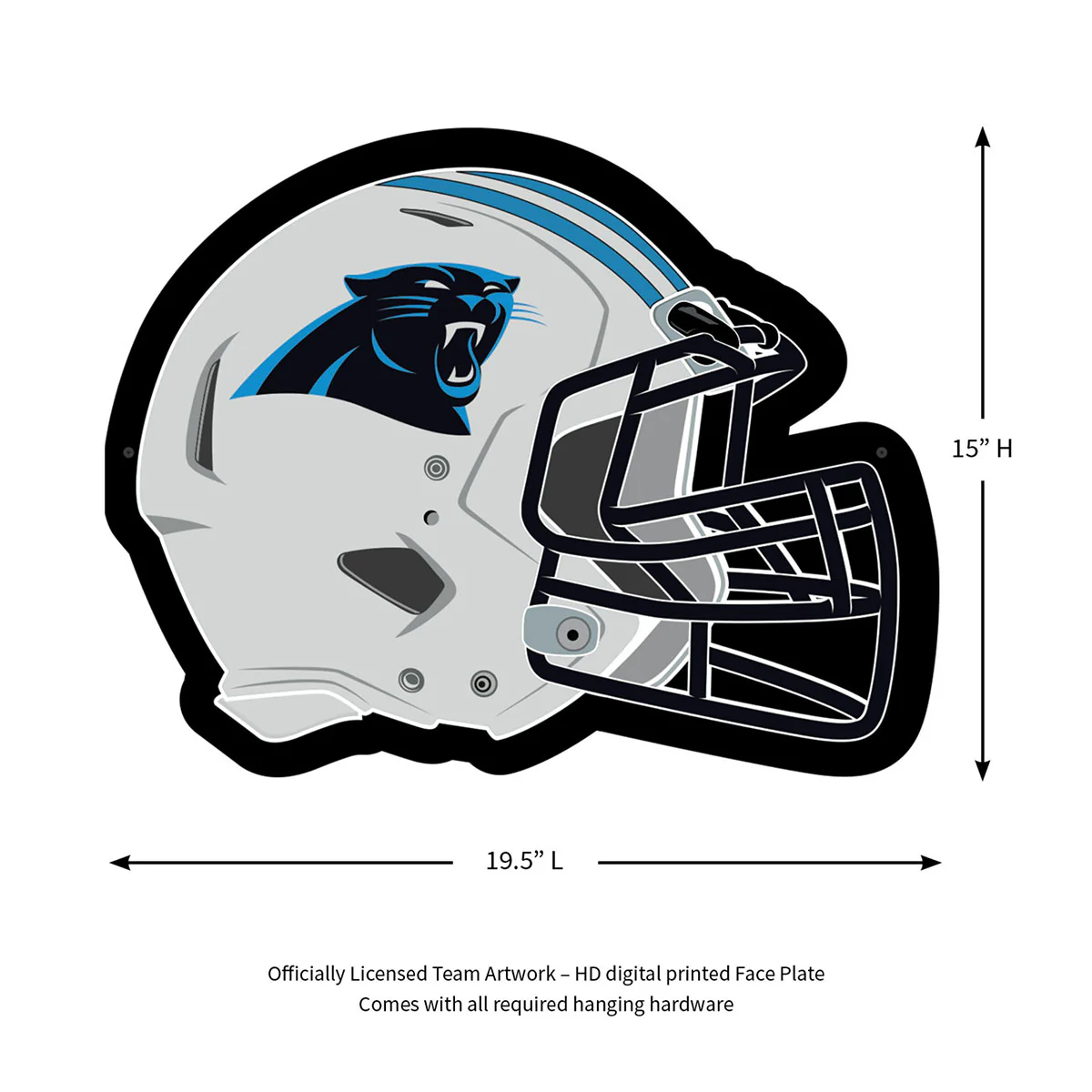 NFL Backlit Helmet Wall Sign - Image 109