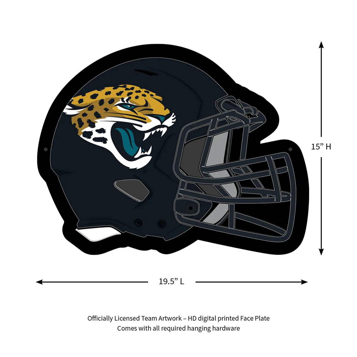 NFL Backlit Helmet Wall Sign - Image 111