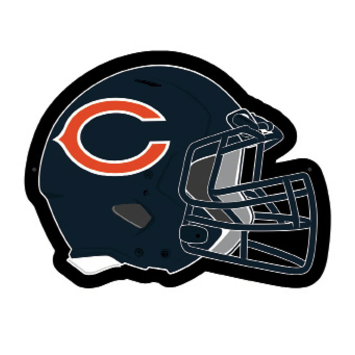 NFL Backlit Helmet Wall Sign - Image 3