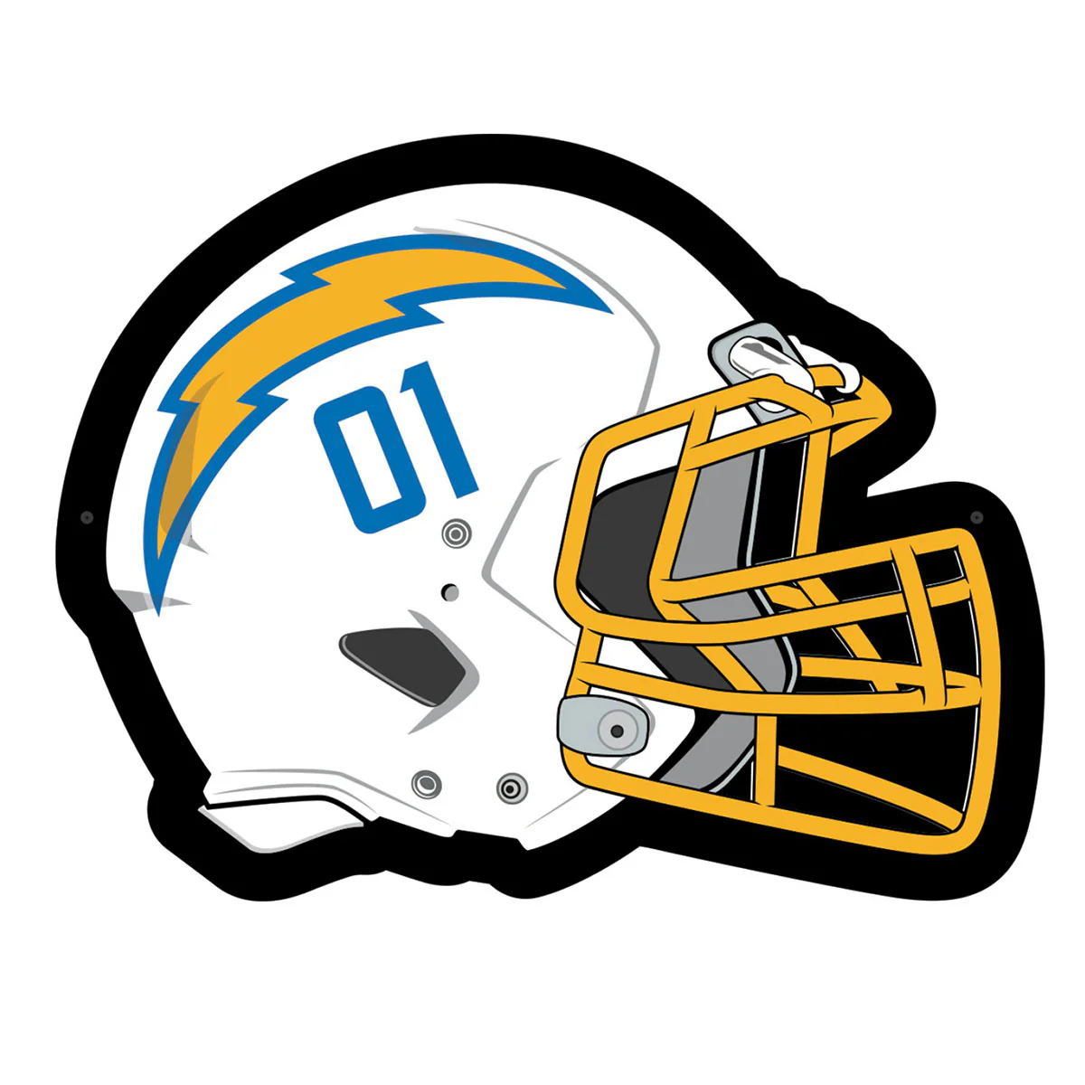 NFL Backlit Helmet Wall Sign - Image 34