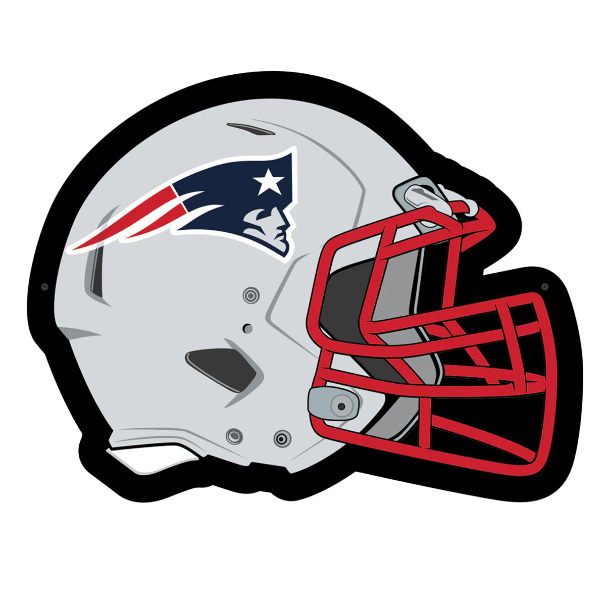 NFL Backlit Helmet Wall Sign - Image 38