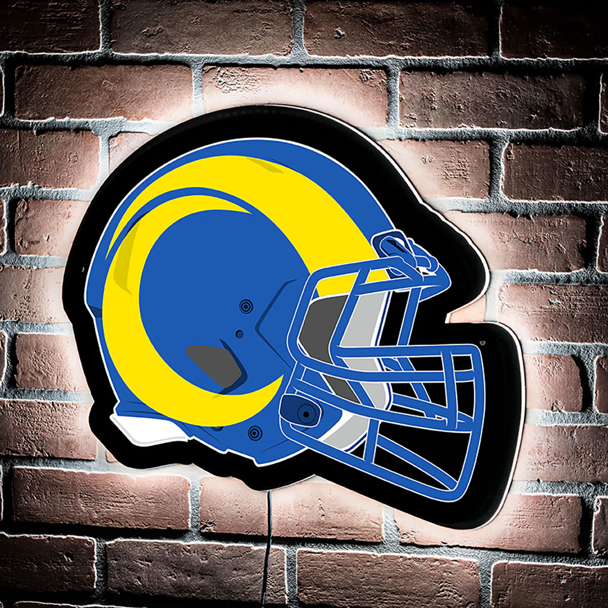 NFL Backlit Helmet Wall Sign - Image 40