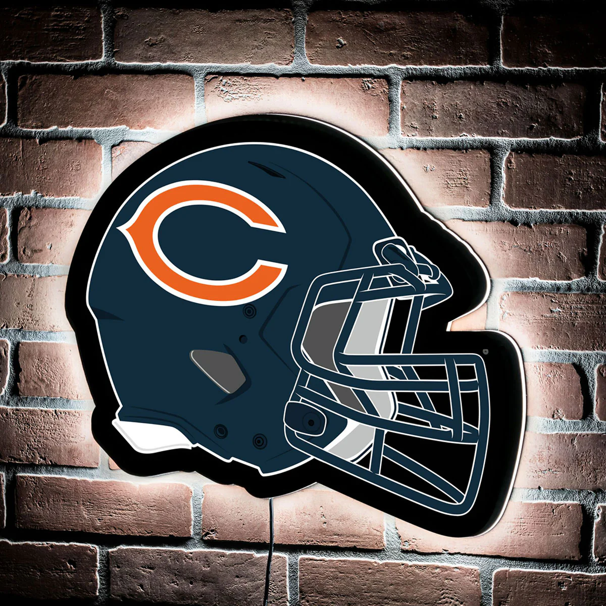 NFL Backlit Helmet Wall Sign - Image 46