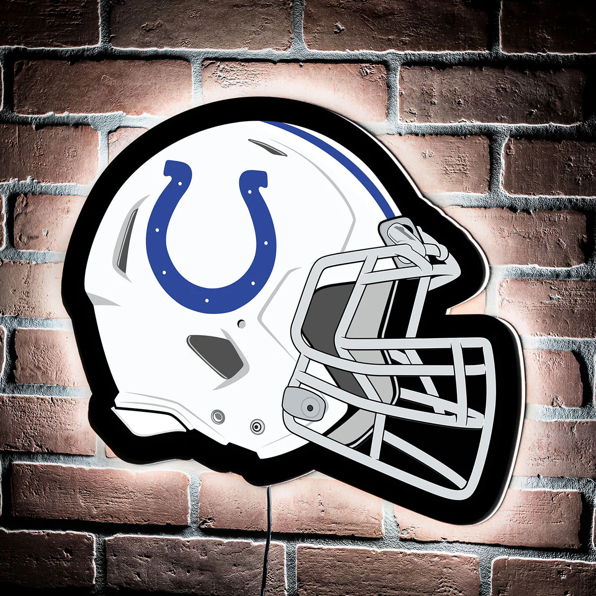 NFL Backlit Helmet Wall Sign - Image 57