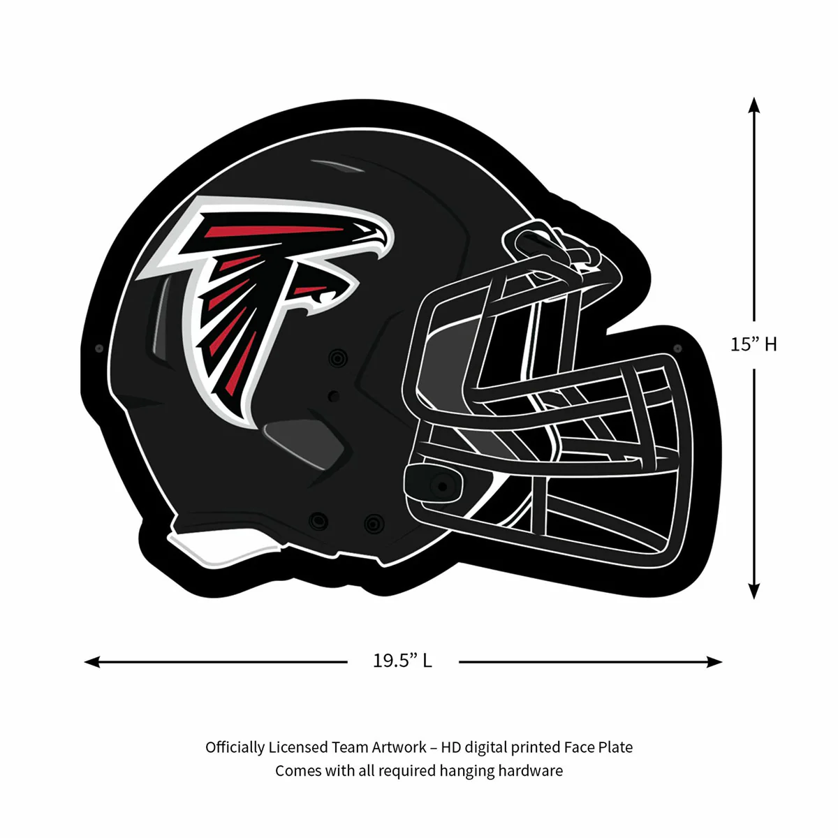 NFL Backlit Helmet Wall Sign - Image 96